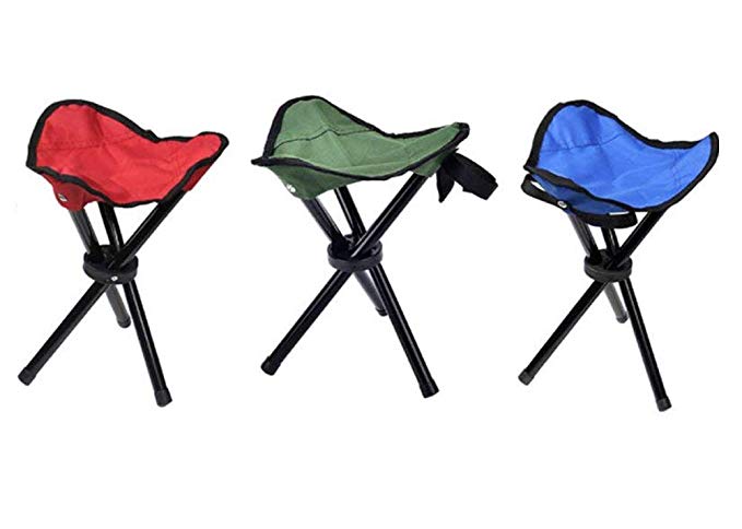 Pack of 1&3 Folding Stool Chair Foldable Fishing Chairs Traveling Camping Fishing Fold Ultralight Chairs from Zaptex