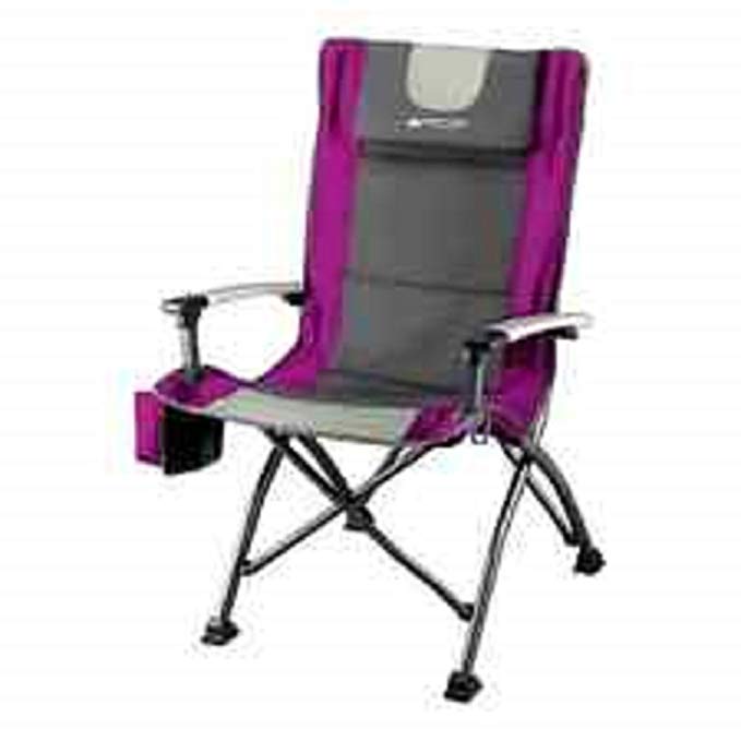 Ozark Trail Ultra High Back Folding Quad Camp Chair Fuchsia