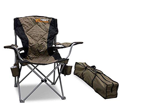 OzTent Goanna Camping Outdoor Chair with Lumbar Support