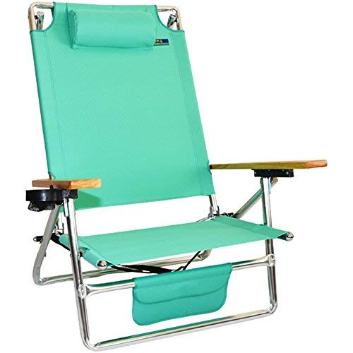 Titan Layflat Aluminum Folding Beach Chair