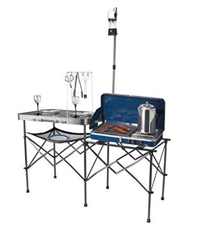 Ozark Trail Deluxe Portable Camp Kitchen Table by Ozark Trail