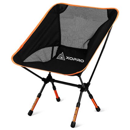 Hiking Chair & Camp Chair - Ultra Light Camping Chair By XOPRO - Never Carry A Heavy Chair Again! Ultra Heavy Duty Foldable Hiking Stool