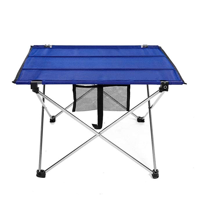 Pagacat Outdoor Ultralight Portable Folding Camping Table with Carrying Bag for Fishing Travel Hiking Picnic(US Stock)