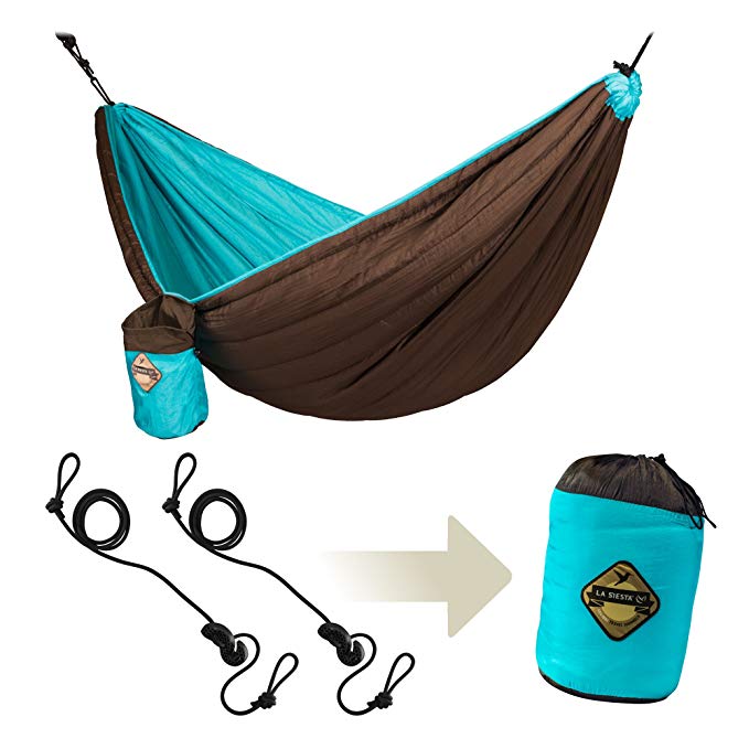 LA Siesta - Single Padded Travel Hammock Colibri