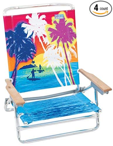 Beach Chair 5pos Print