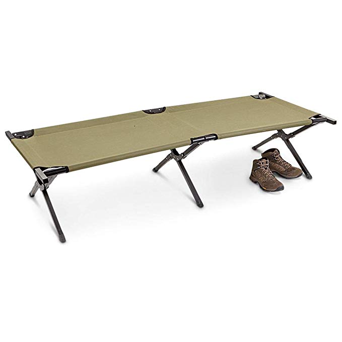 HQ ISSUE Military Style Camping Cot