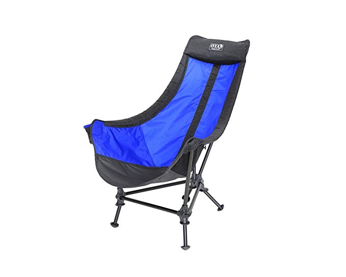 Eagles Nest Outfitters ENO Lounger DL Camping Chair, Outdoor Lounge Chair, Royal/Charcoal,One Size