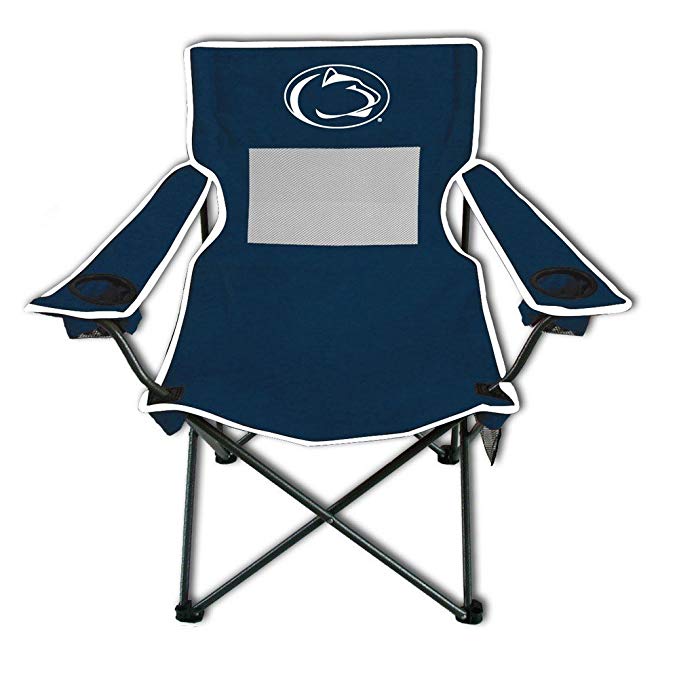 Rivalry Sports Team Logo Design Outdoor Travel Tailgating Penn State Monster Mesh Adult Chair