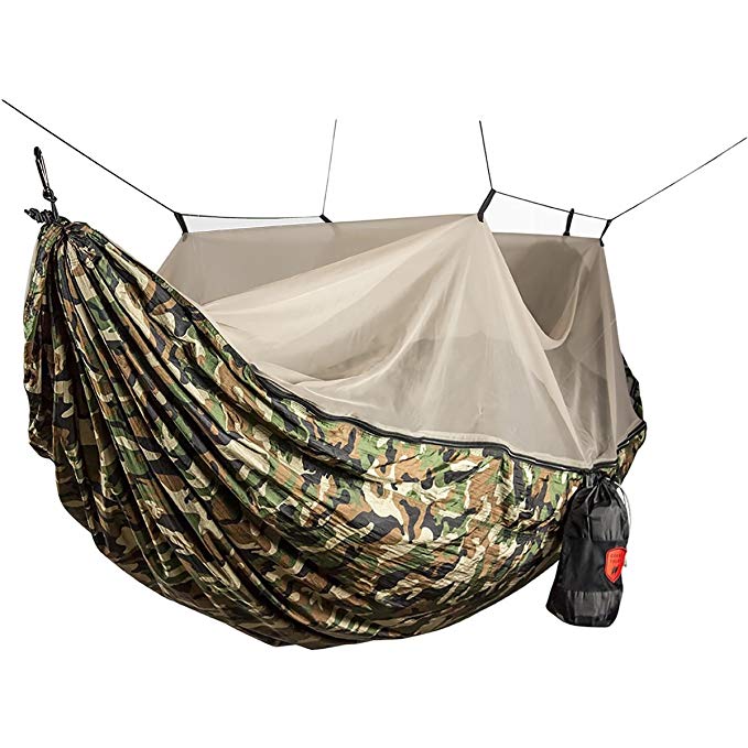 Grand Trunk Skeeter Beeter Pro Hammock, Woodland Camo