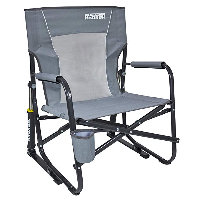 GCI Outdoor FirePit Rocker Portable Folding Low Rocking Chair