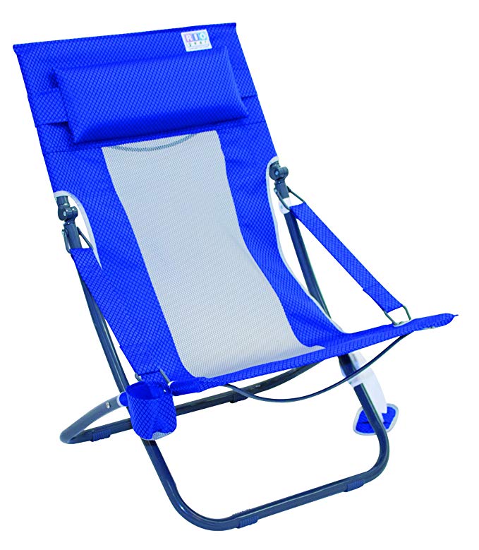 RIO BEACH Portable Compact Fold Breeze Beach Sling Chair