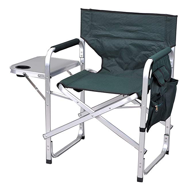 Stylish Camping Full Back Folding Director's Chair