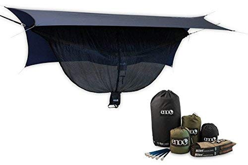 Eagles Nest Outfitters ENO OneLink DoubleNest Hammock+Profly+Bugnet+Straps Khaki