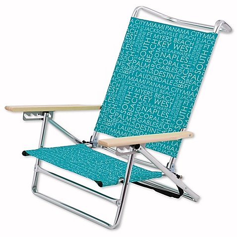 Florida Beach Chair Unique Beach Chair Offers 5 Different Positions Including a Full Recline, To Ensure Optimal Relaxation