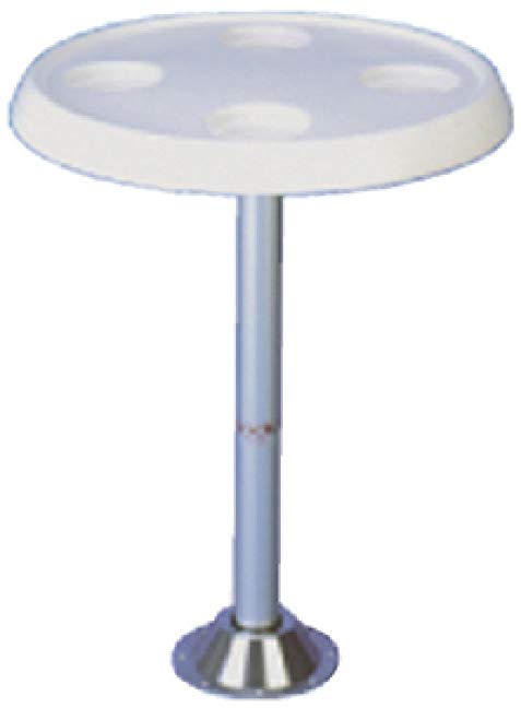 Todd Round White Boat Tabletop Only - White