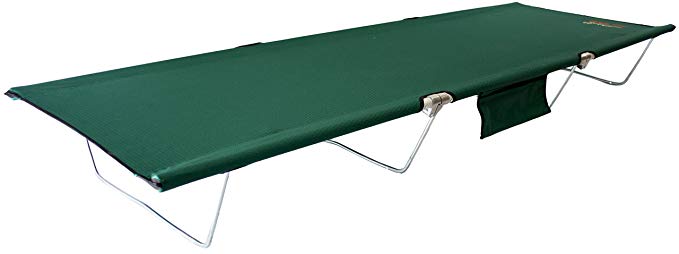 Byer of Maine TriLite Cot, Lightweight, Easy Setup, Packs Away into Travel Bag, Single