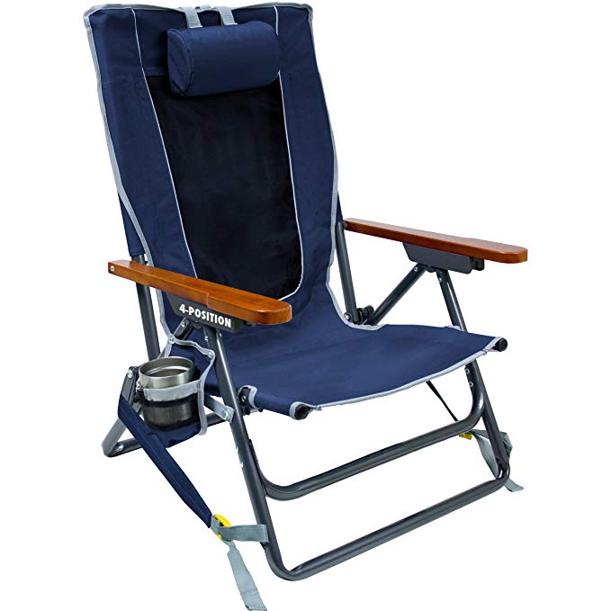 GCI Outdoor Wilderness Reclining Portable Backpack Chair