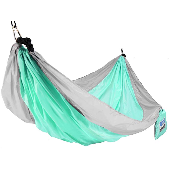 Equip Portable Lightweight One Person Hammock with Included Hanging Kit