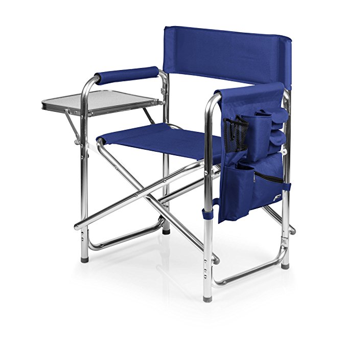 ONIVA - a Picnic Time brand Portable Folding Sports Chair, Navy