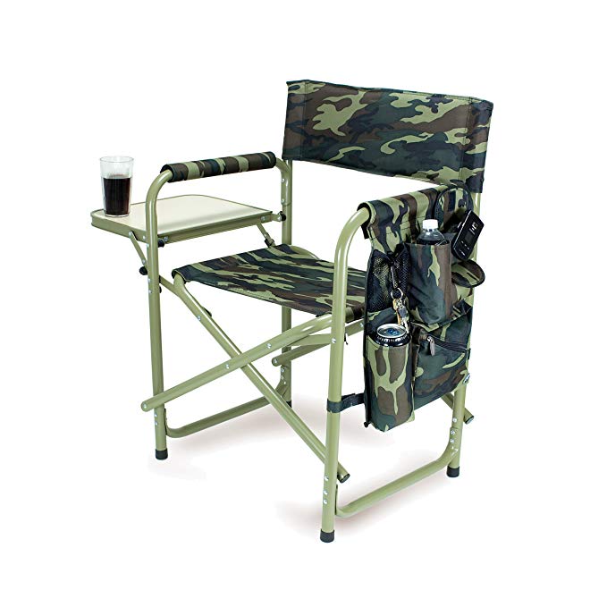 ONIVA - a Picnic Time brand Portable Folding Sports Chair, Camouflage