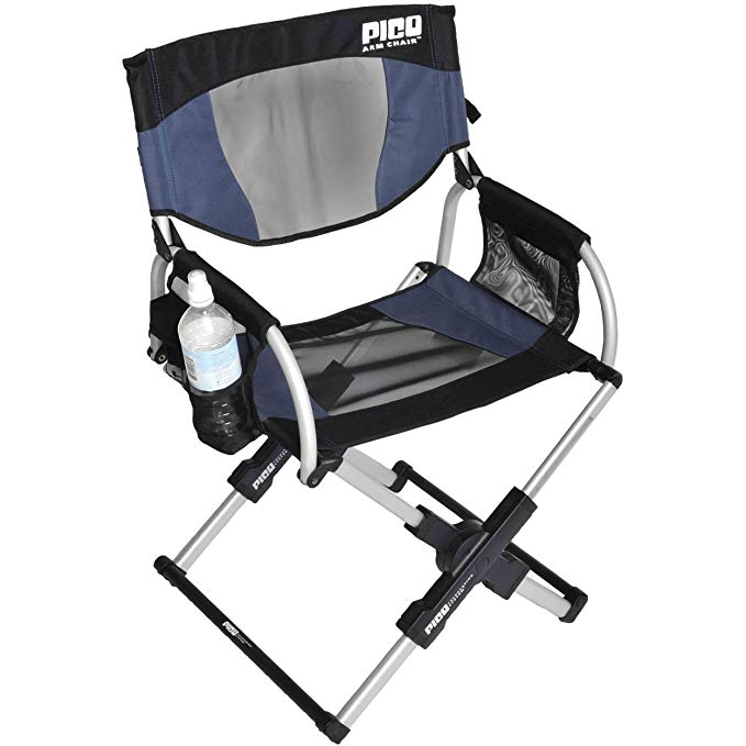 GCI Outdoor Pico Compact Folding Camp Chair with Carry Bag