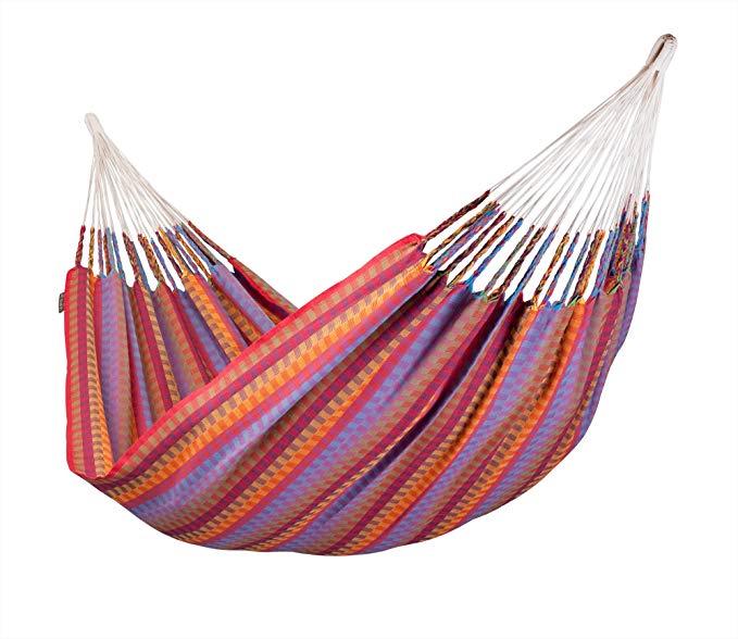 LA SIESTA Carolina Flowers - Cotton Double Classic Hammock